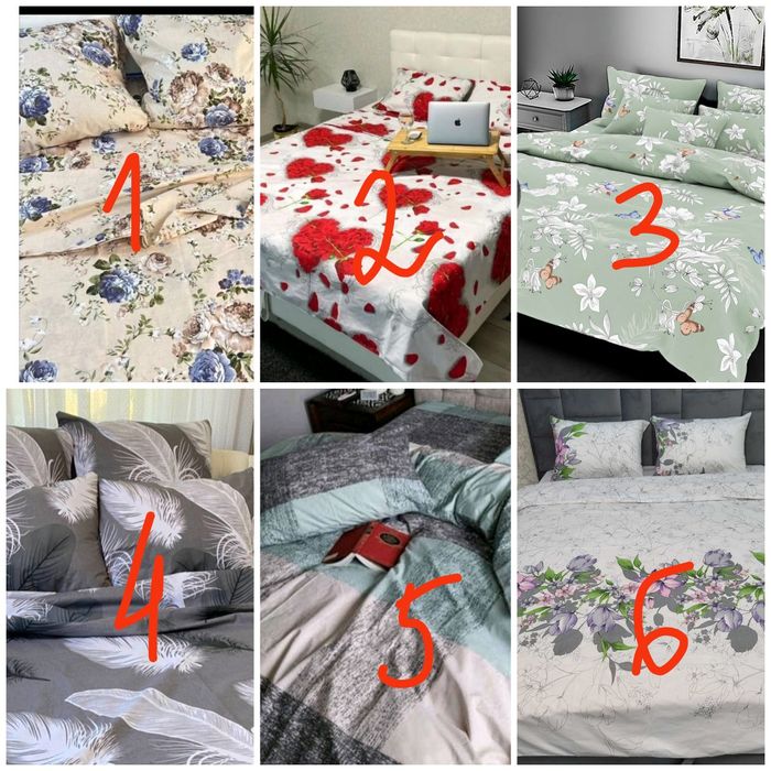 Постільна білизна бязь голд люкс усі розміри, індивідуальне пошиття