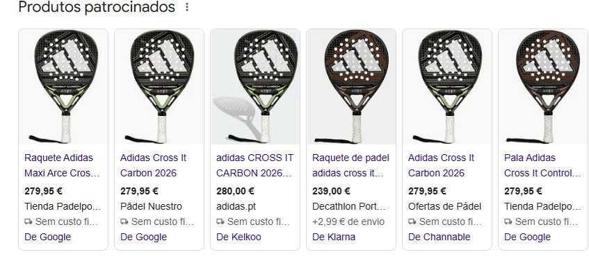 raquete padel adidas Cross it carbon 2026