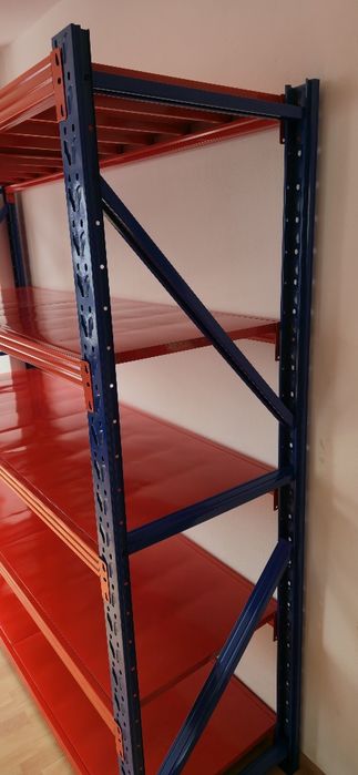 Faktura! NOWE REGAŁY metalowe 5-półkowe 200x200x60cm NOWE