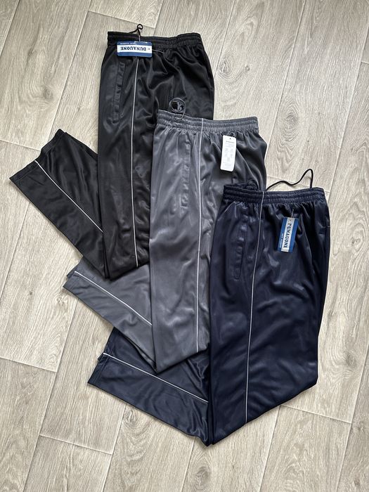 Сині чорні спортивні штани еластік чоловічі еластичні брюки L XL  XXL