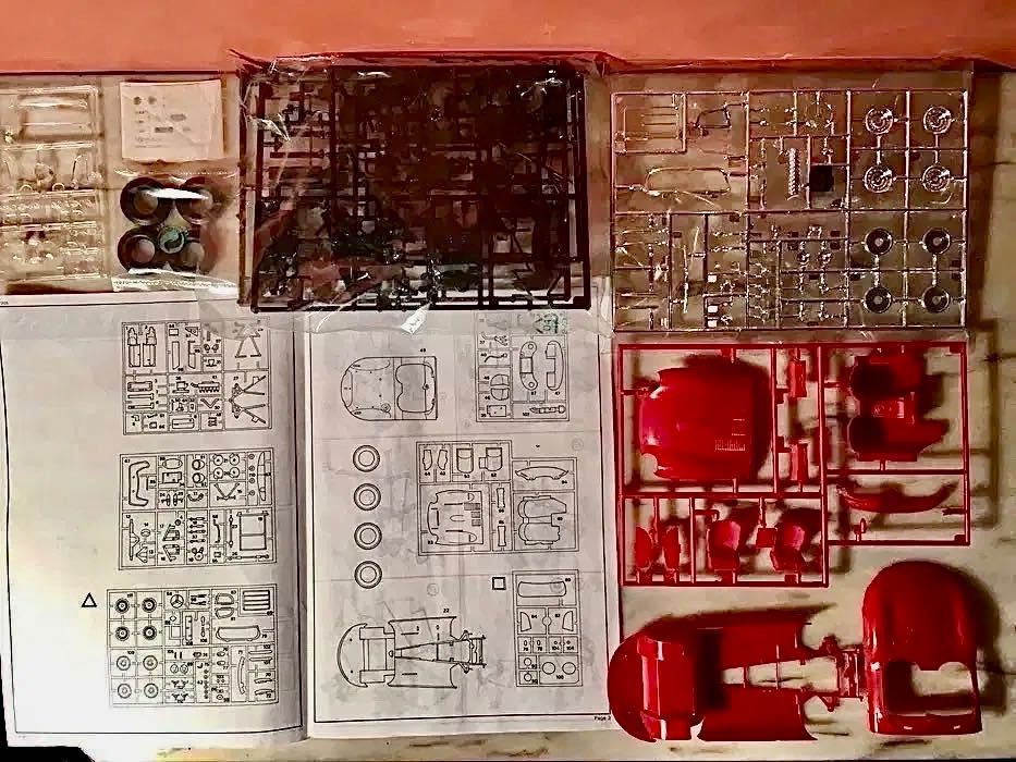 JAGUAR XK SS 1957 - maquete Revell Classics - escala 1/24