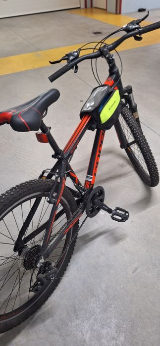 Bicicleta btt em alumínio