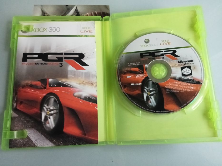 Xnox 360 super gra PGR project gotham racing 3