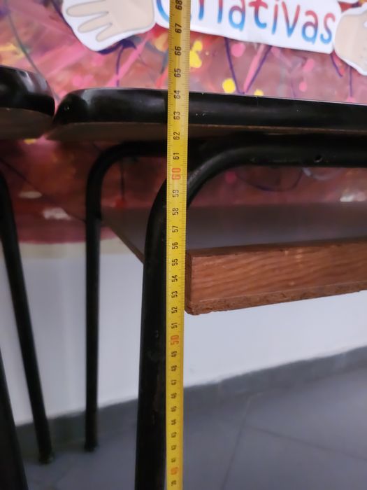 Secretária escolar dupla