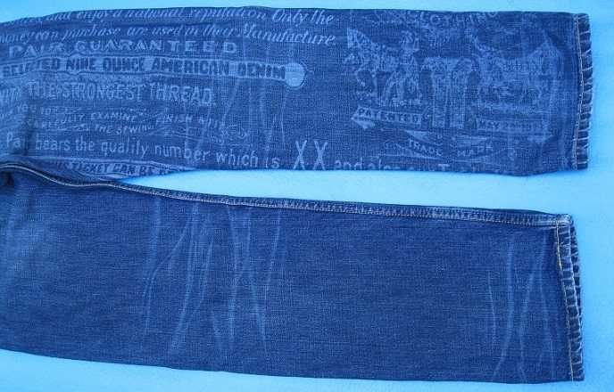 JEDYNE jak NOWE jeansy LEVIS 501 edycja specjalna LIMITED diesel