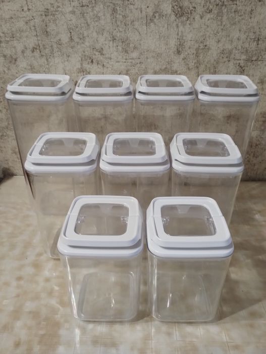 Контейнеры для сыпучих с крышками