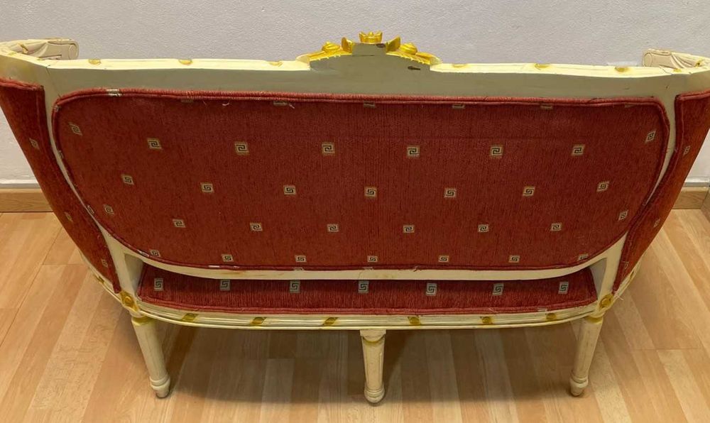 Canapé antigo, perfeito estado, cadeirão