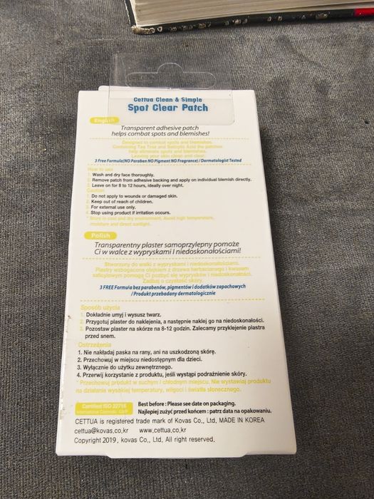 Cettua Spot Clear Patch 48 plaster samoprzylepny na wypryski 48 szt.