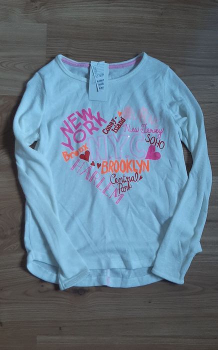 Nowy biały Sweterek hm 158/164