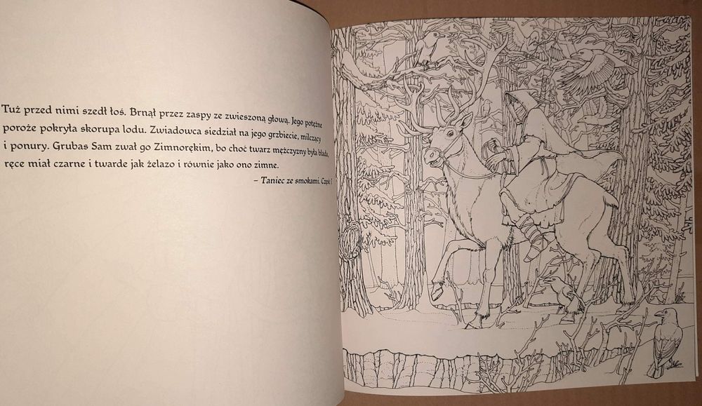 Gra o Tron - nowa ksiazka do kolorowania