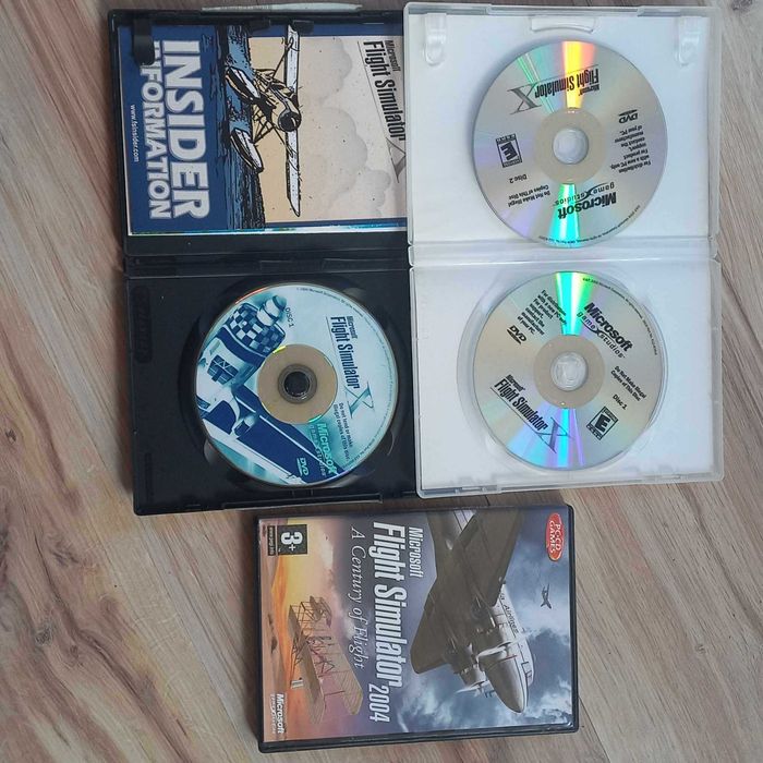 Flight Simulator X +FS2004 + Dodatki samoloty scenerie MEGA ZESTAW !