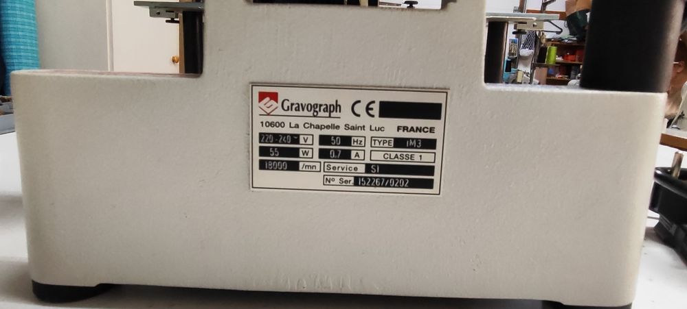 Pantógrafo Gravograph 10600 IM3