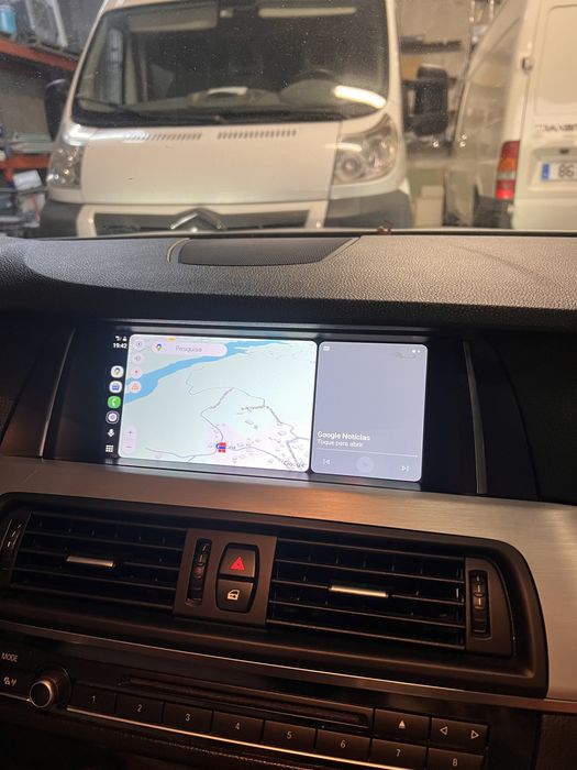 Rádio Android 10,25" | 4GB+64GB | CarPlay | BMW Série 5 F10/F11