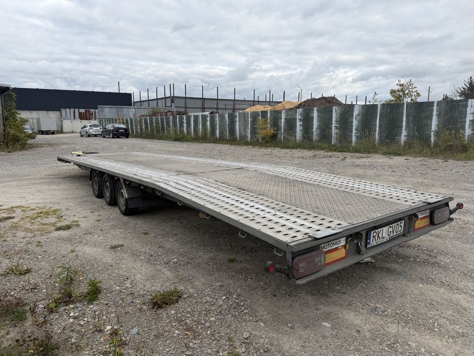 Laweta przyczepa na dwa samochody BORO NIEWIADOW  8.5x2.1