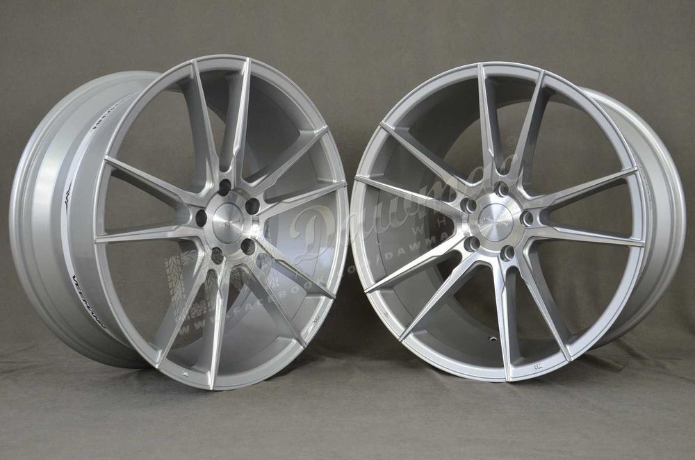 Felgi VEEMANN V-FS24 19" 8,5J ET35 + 9,5J ET43 5x120 Silver Machined