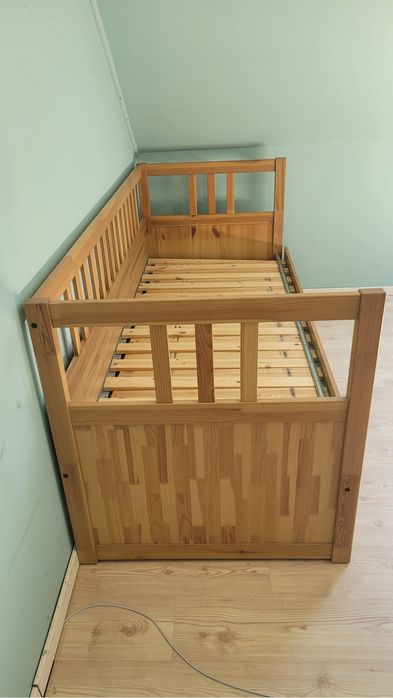 Łóżko IKEA HEMNES drewniane 80x200
