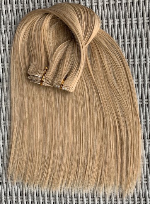 Premium Ultra włosy doczepiane, jasny miodowy blond, 56 cm 328.