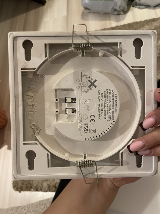 2 sztuki lamp sufitowych