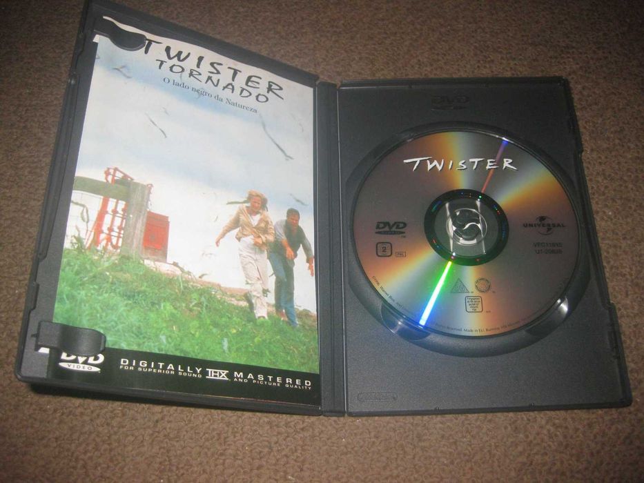 DVD "Twister- Tornado" com Helen Hunt