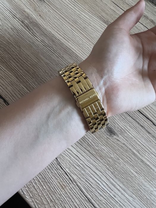 Złoty zegarek Michael Kors