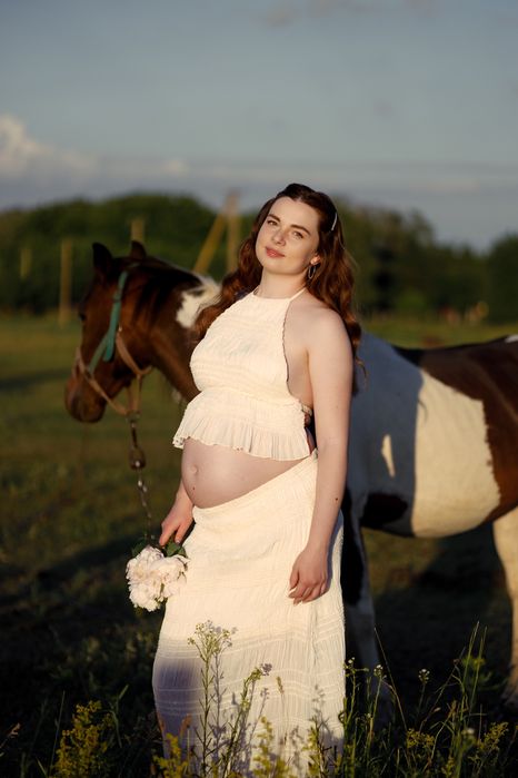 Сукня на фотосесію вагітності