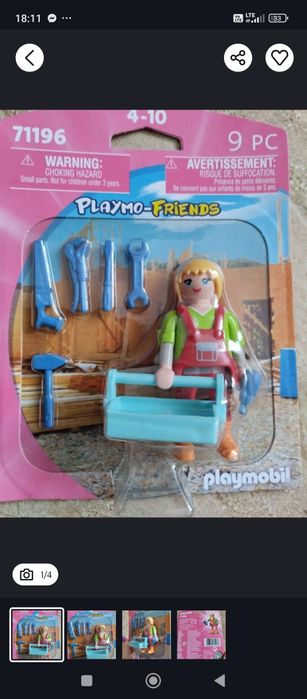 Pleymobil figurki zabawka prezent