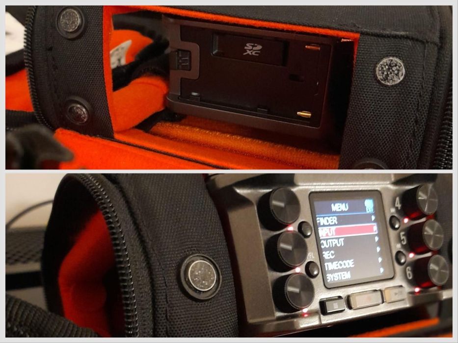 Pack ZOOM F6#gravador digital multitrack[32 BitFloat]+alimentação+saco