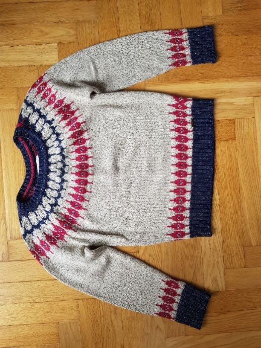 Зимний свитер в нордическом стиле - Super Dry