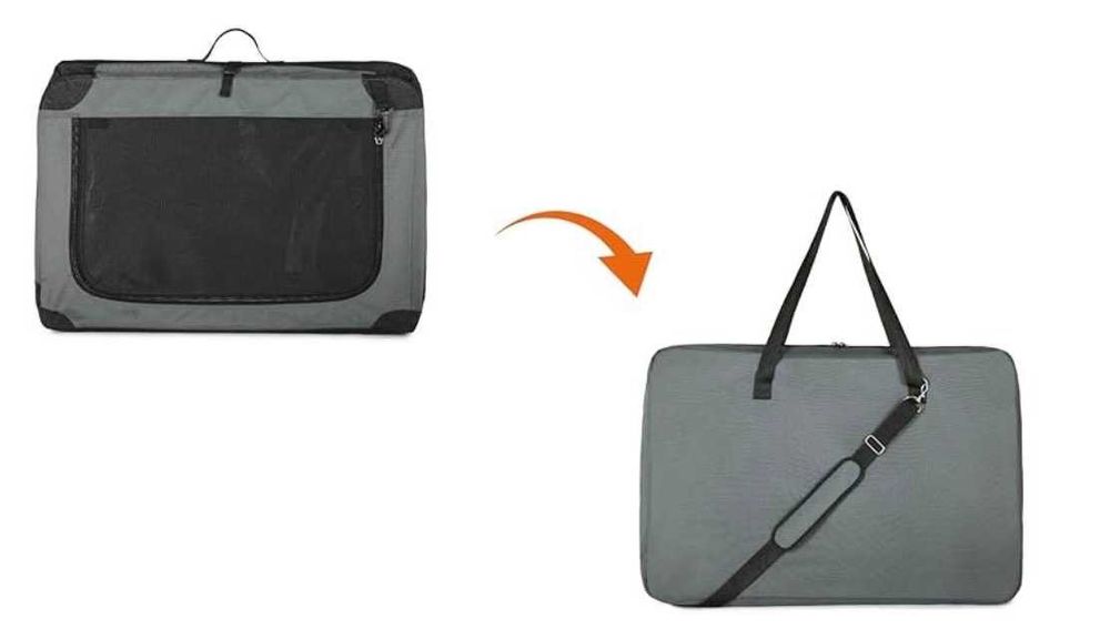 Transportadora para cães, fundo acolchoado