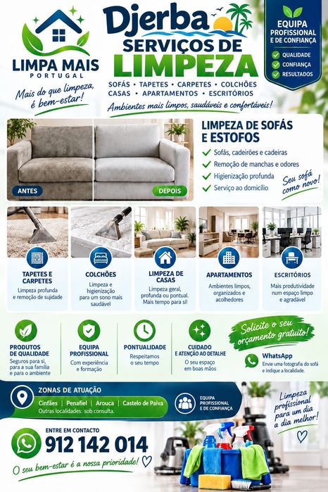Serviços de limpeza