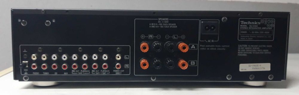 Technics SU-V450, VC4, Class AA, Made in Japan64284484521091123
