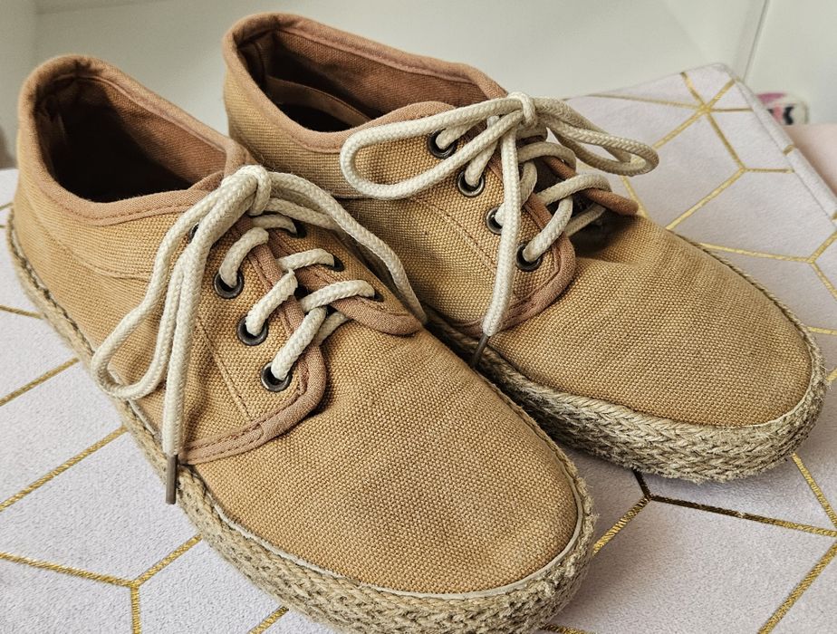 Trampki espadryle r.35