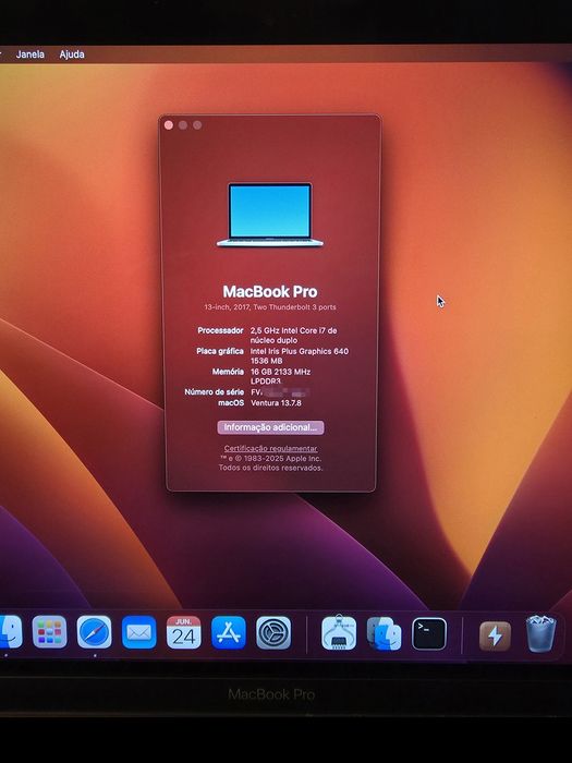 MacBook Pro 2017 | 16GB | 512GB