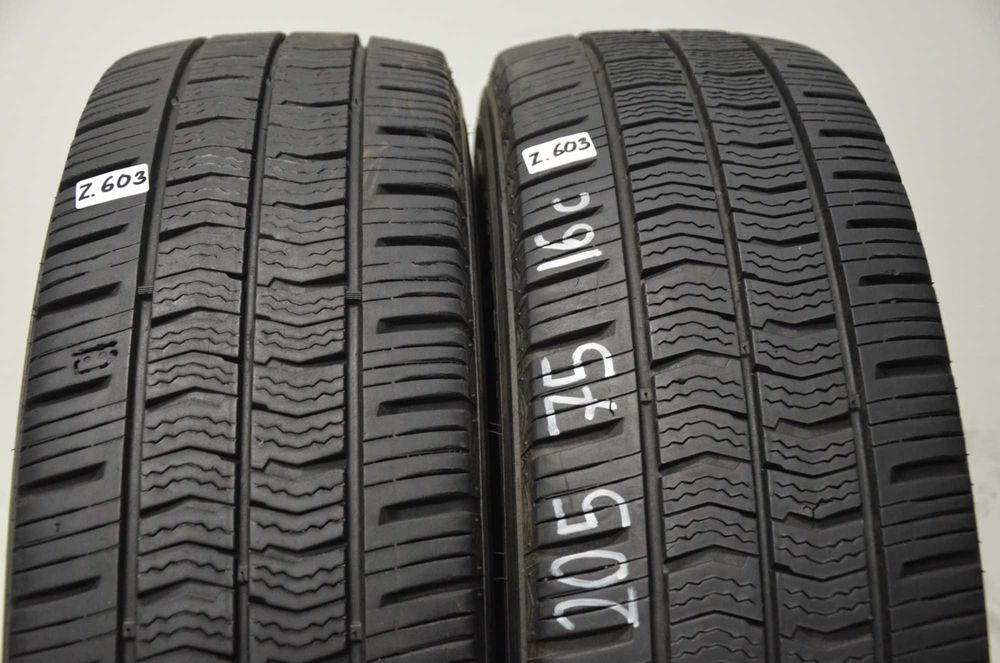 ROK 2024, 205/75 R16c Kumho Portran 4s CX11 Wielosezonowe para 2szt nr z603