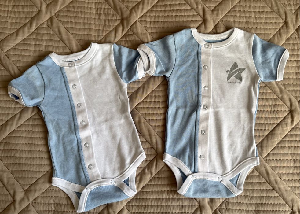 Бодіки з коротким рукавом р.62-68