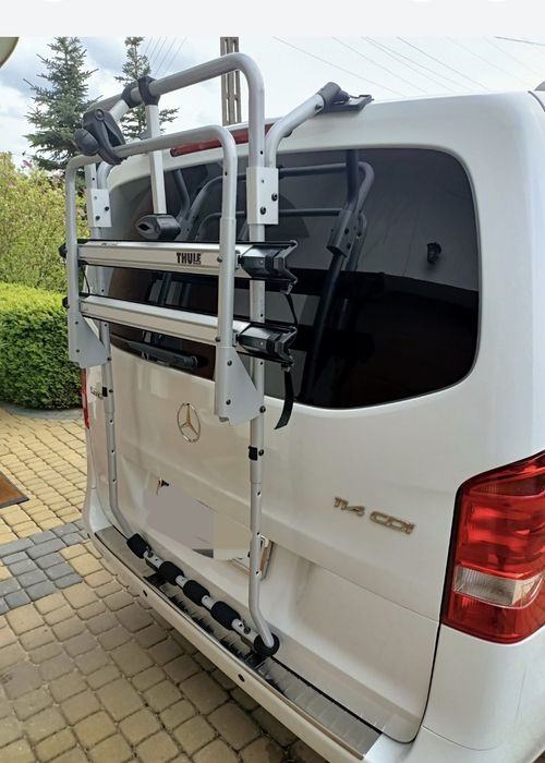 Thule 973 bagażnik rowerowy na klapę bus, T4 T5 VITO TRAFIC Kamper