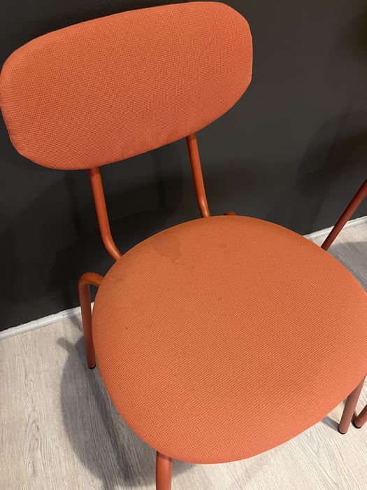 Cadeiras ikea laranja