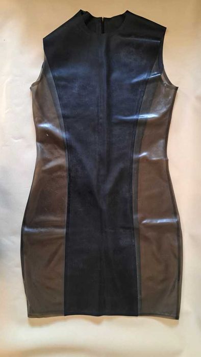 Sukienka latex 100% guma r. M