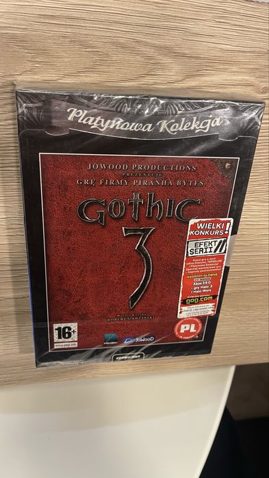 Gothic 3 Platynowa edycja nowa zafoliowana unikat