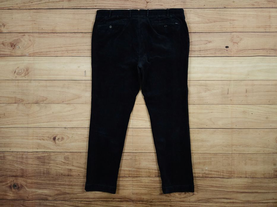 POLO RALPH LAUREN Spodnie Sztruksowe Męskie Granatowe r. 38/32