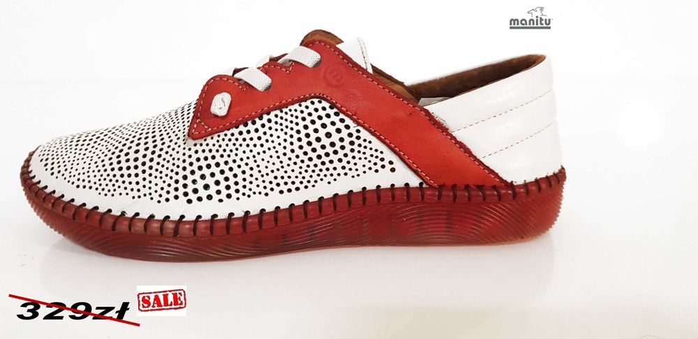 Półbuty damskie Manitu komfortowe sportowe rozmiary 37,38,39,40,41