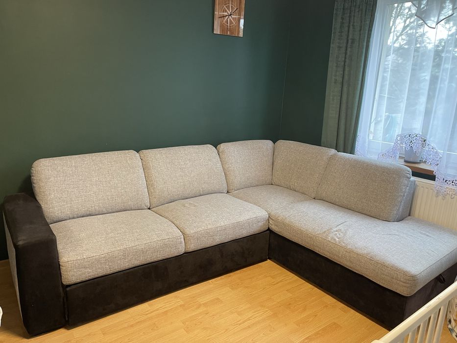 Narożnik z funkcją spania