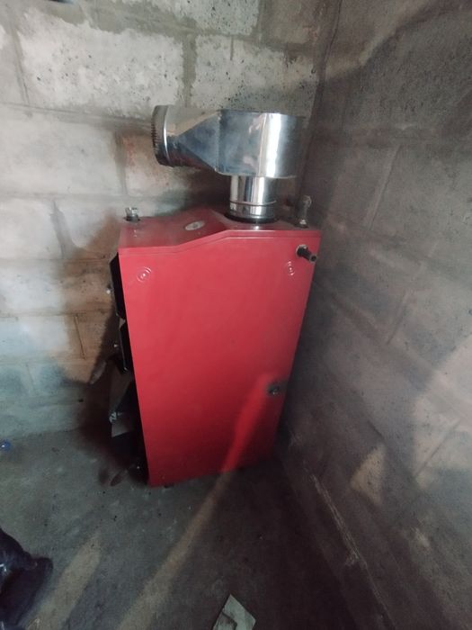 Котел твердотопливный б/у