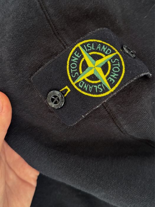 Світшот чорний Stone Island