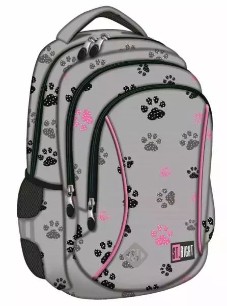 Plecak 3 Komorowy Stright Bp-26 Paws. St. Majewski. Nowy Produkt