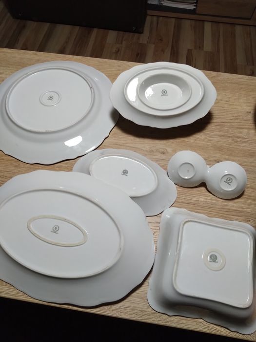 Komplet porcelany Bogucice PRL