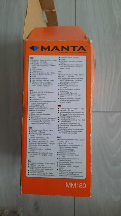 Małe Głośniki MP3 Monitors Multimedia Speaker System