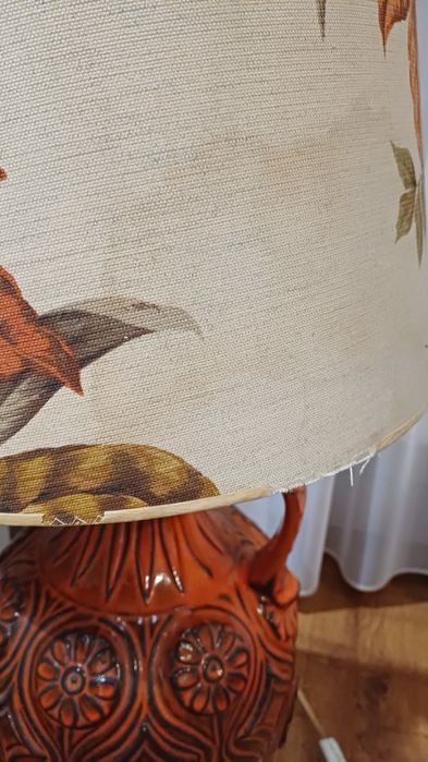 Lampa ceramiczna lata 60-te