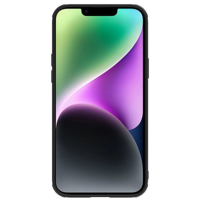 Nillkin CamShield Leather S Case etui iPhone 14 Plus pokrowiec czarny