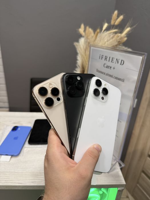 iphone 16 pro max 256gb black/white/desert titanium, стан 10/10
